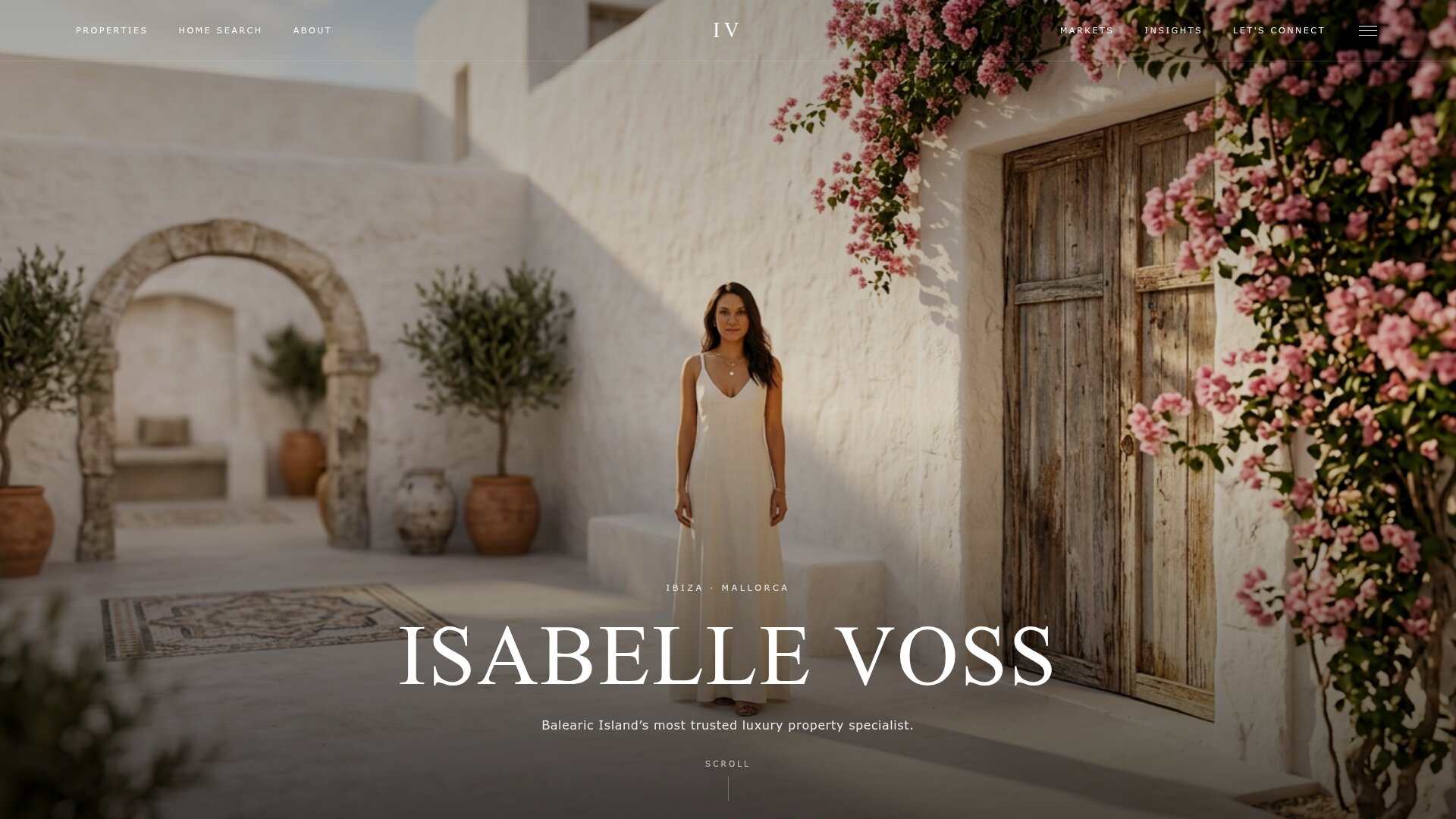 Isabelle Voss — personal brand website